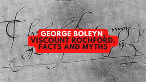 george boleyn viscount rochford quotes